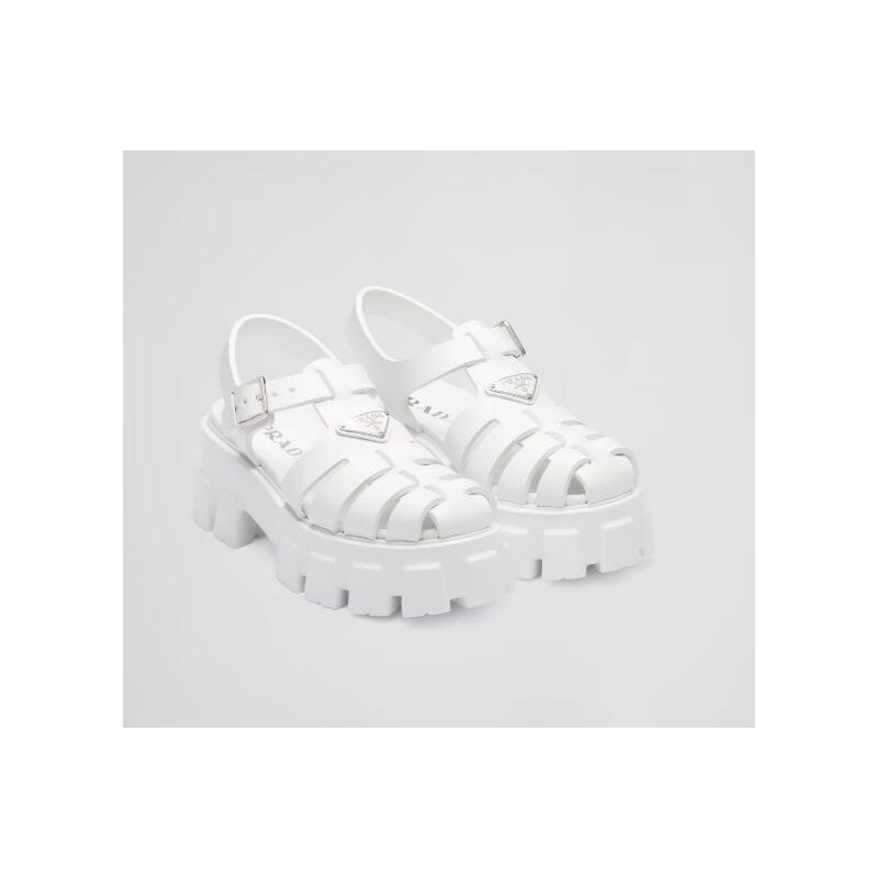 Prada Rubber Monolith sandals ,  35-41