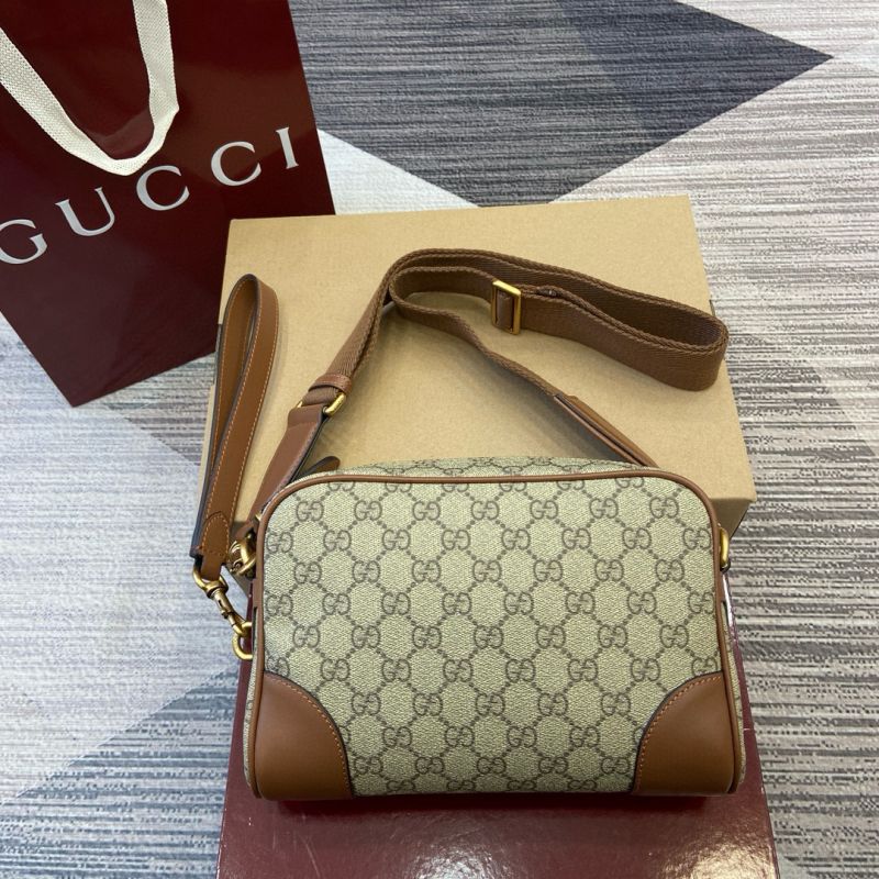 Gucci GG Emblem Small Crossbody Bag 