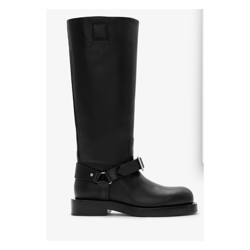Burberry Leather Saddle High Boots   , Size 35-40