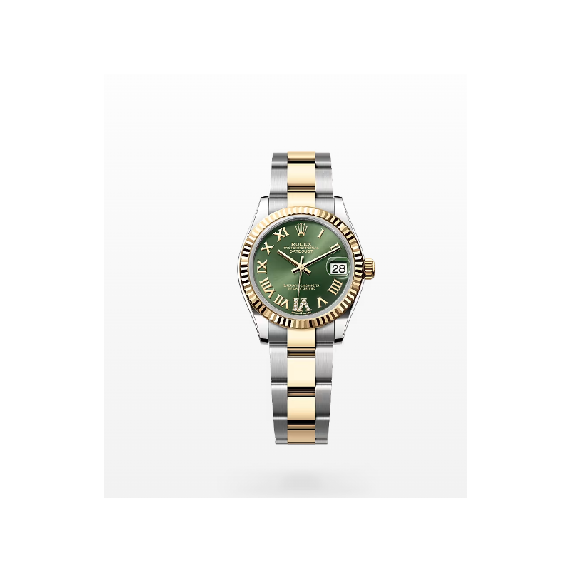 Rolex Lady Datejust 28mm, 31mm, Oystersteel, 18k yellow gold