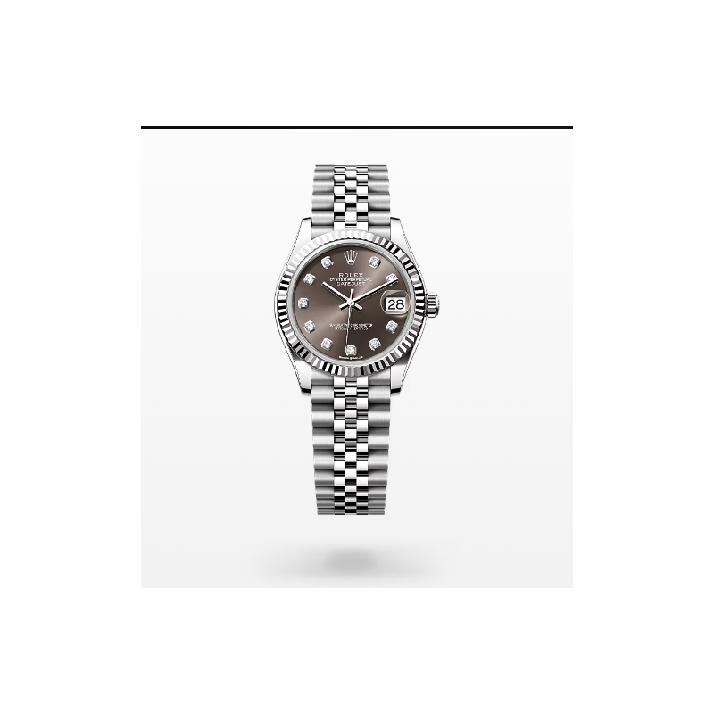 Rolex Lady Datejust 28mm, 31mm, Oystersteel, Diamonds  