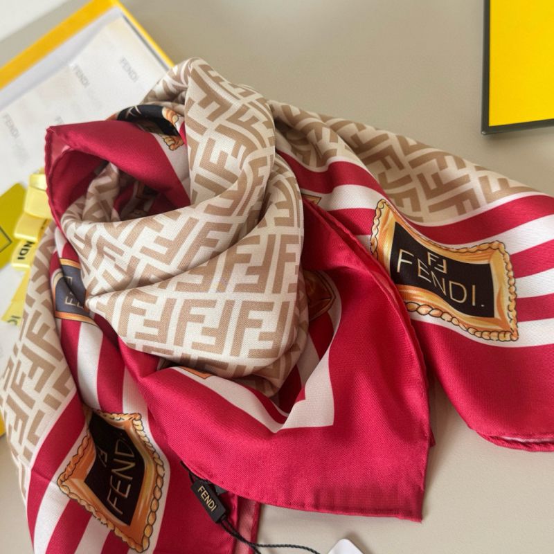 Fendi Silk Square Scarf 90cm
