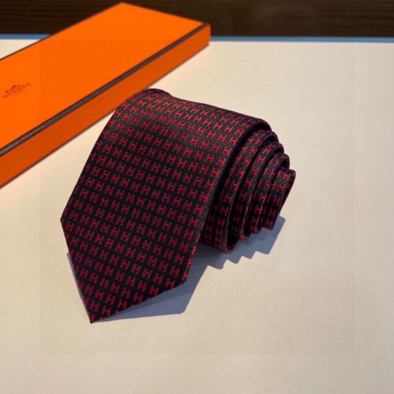 Hermes Silk Necktie