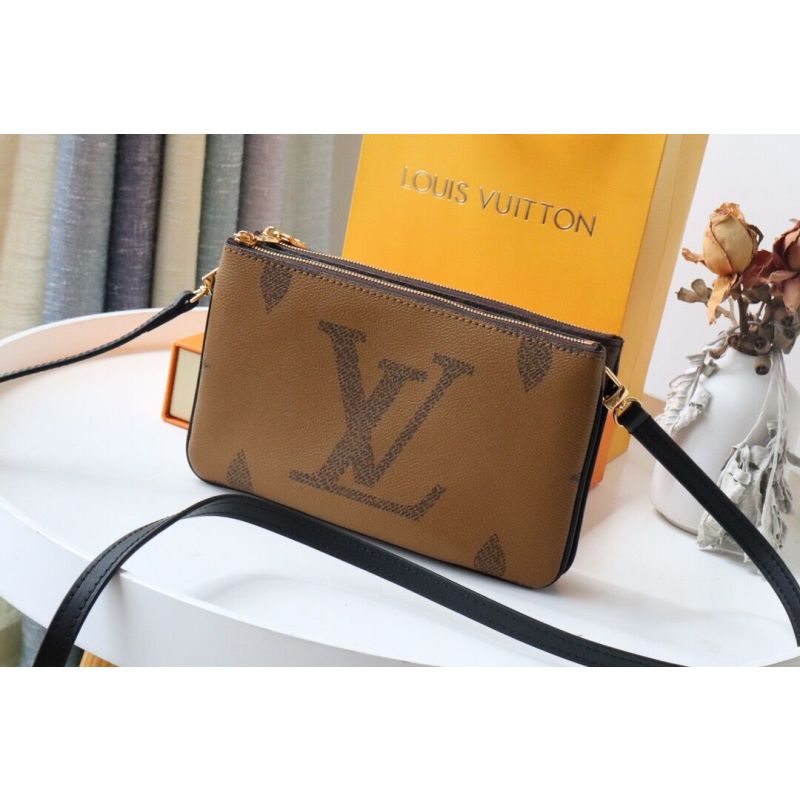 M69203 Double Zip Pochette