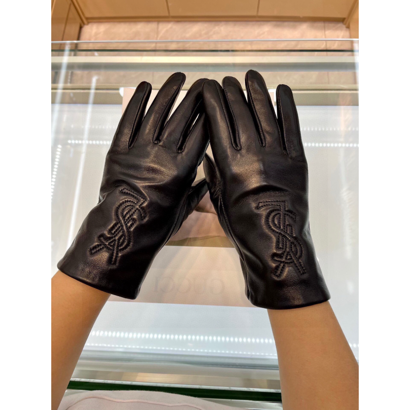 YSL Lambskin Gloves
