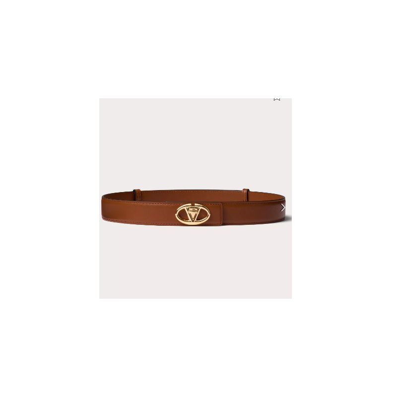 Vlogo Leather Belt 3.0cm