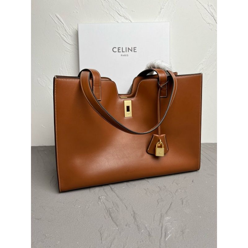 Celine Cabas 16 in Smooth Calfskin