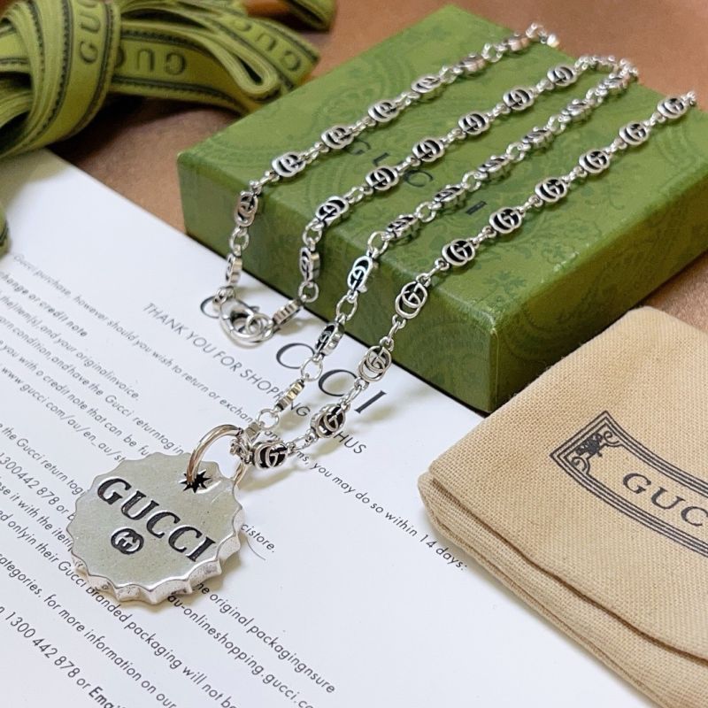 Gucci Silver Necklace