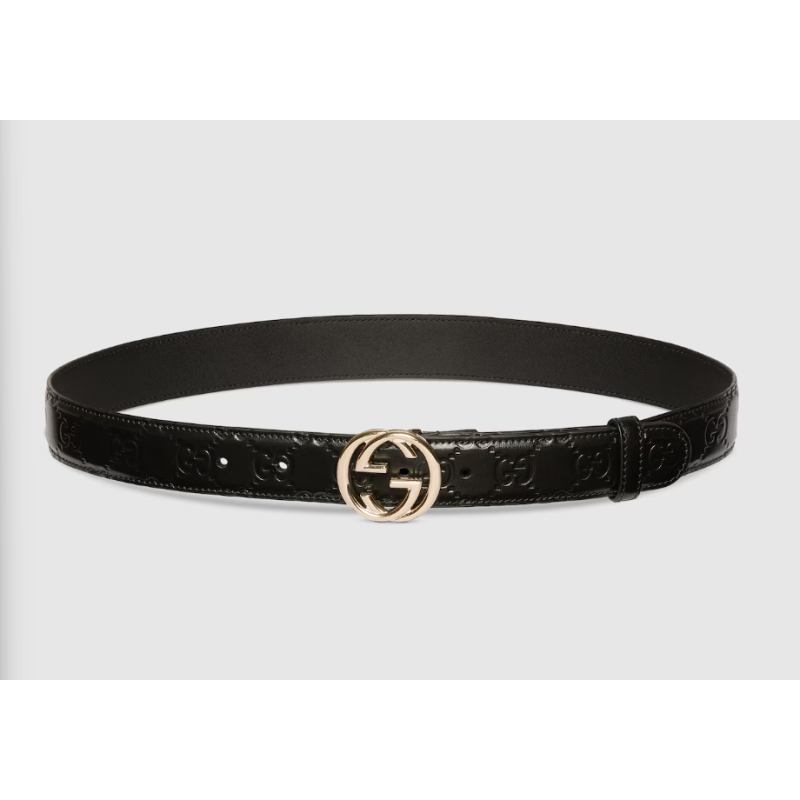 Gucci 30mm Thin Leather belt