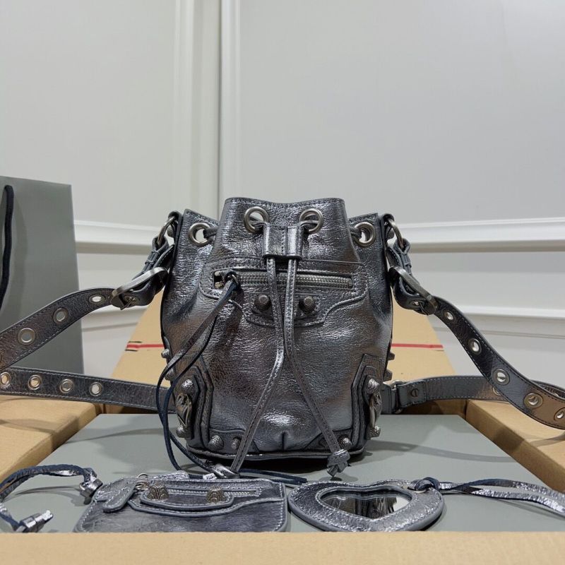 Balenciaga Le Cagole Xs  Bucket Bag 