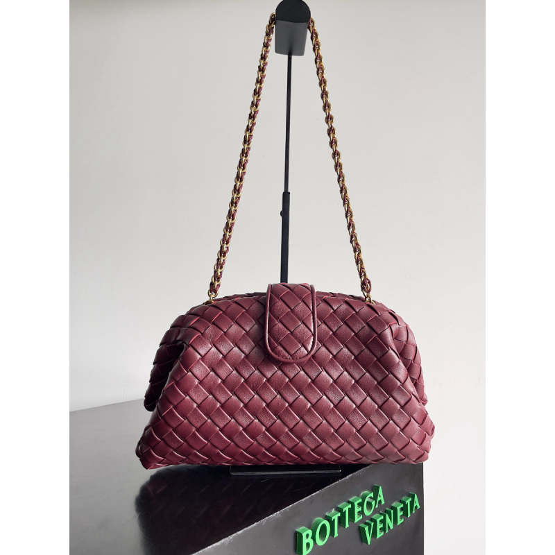 Bottega Veneta Lauren 1980 Chain Bag- Barolo