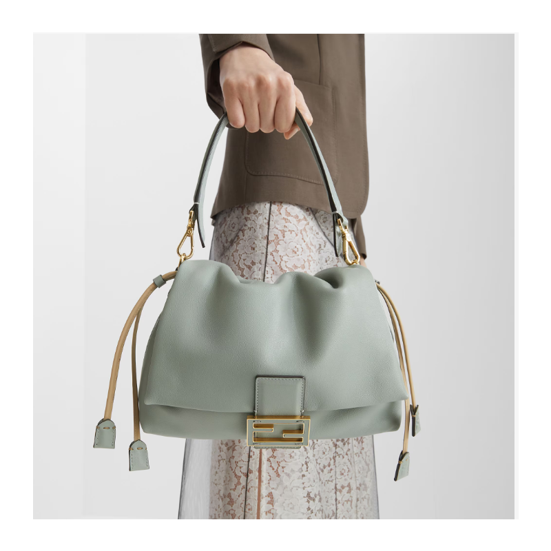 Fendi Mamma Baguette Medium-Green