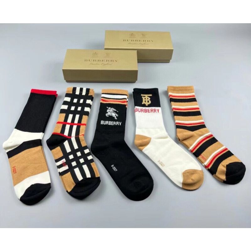 Burberry Socks ( 5 pairs) 
