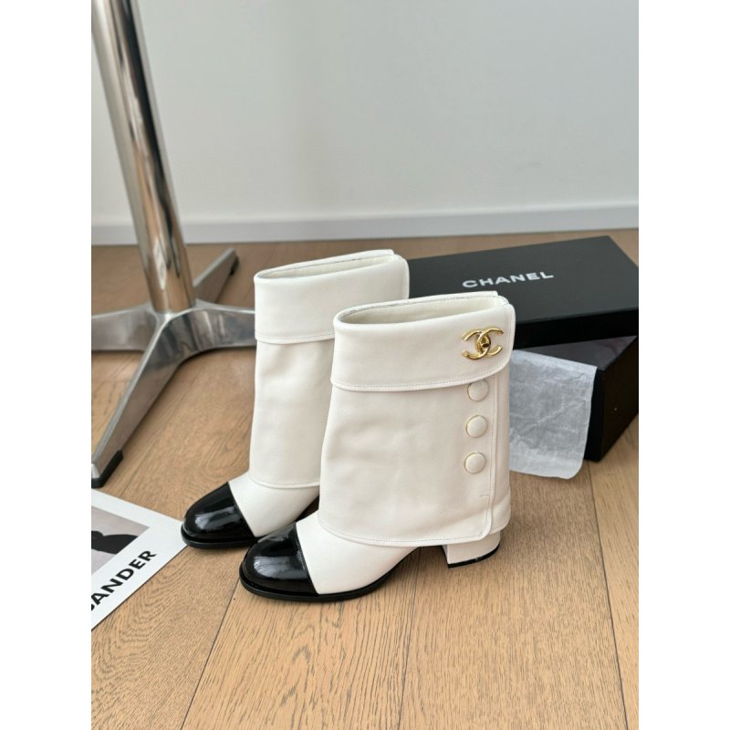 Chanel leather Boots, Size 35-41