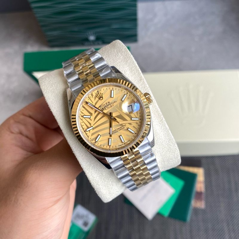 Rolex Datejust 36mm, Oystersteel + 18K gold