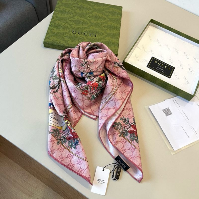 Gucci Silk Square Scarf 90