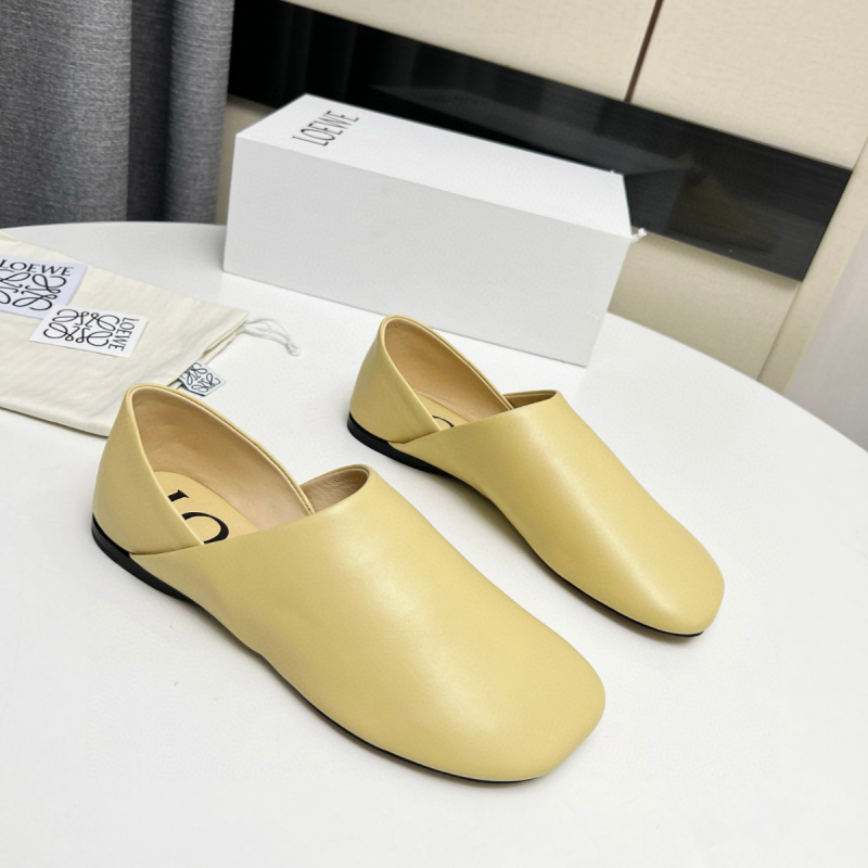 Loewe Leather Loafers,  Size 35-40