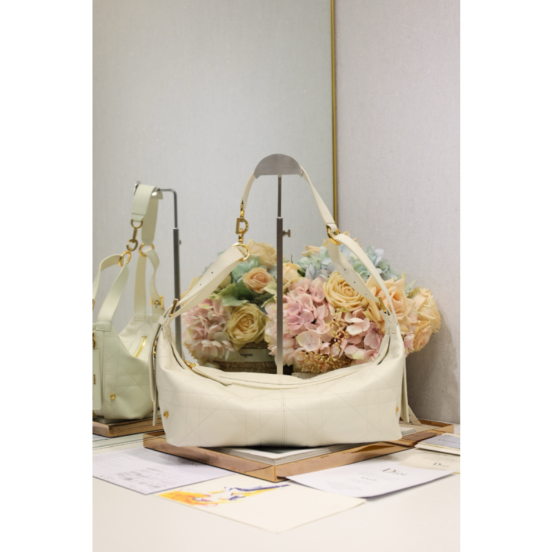 Dior Medium D-Journey Bag in Vintage Smooth Calfskin