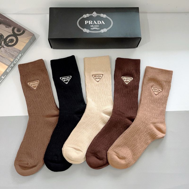 Prada socks ( 5 pairs)